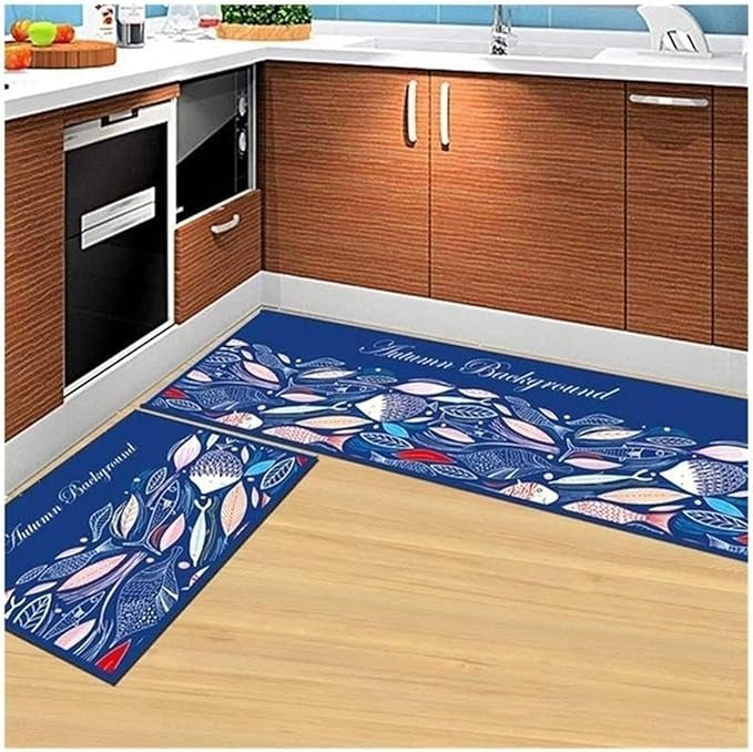 Durable Non-Slip Washable Mats for Kitchen