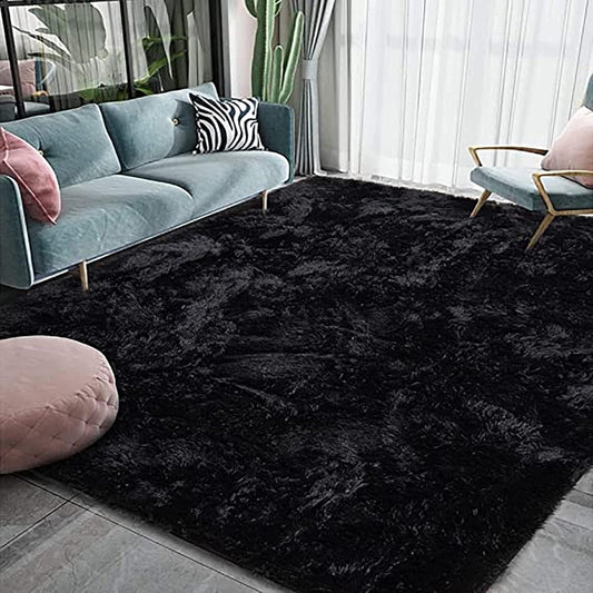 Modern Tie-Dye Gradient Rug