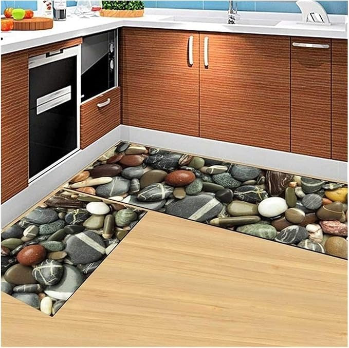 Durable Non-Slip Washable Mats for Kitchen